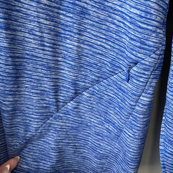 Reel Legends Blue Half Zip Pullover - Picture 3 of 5